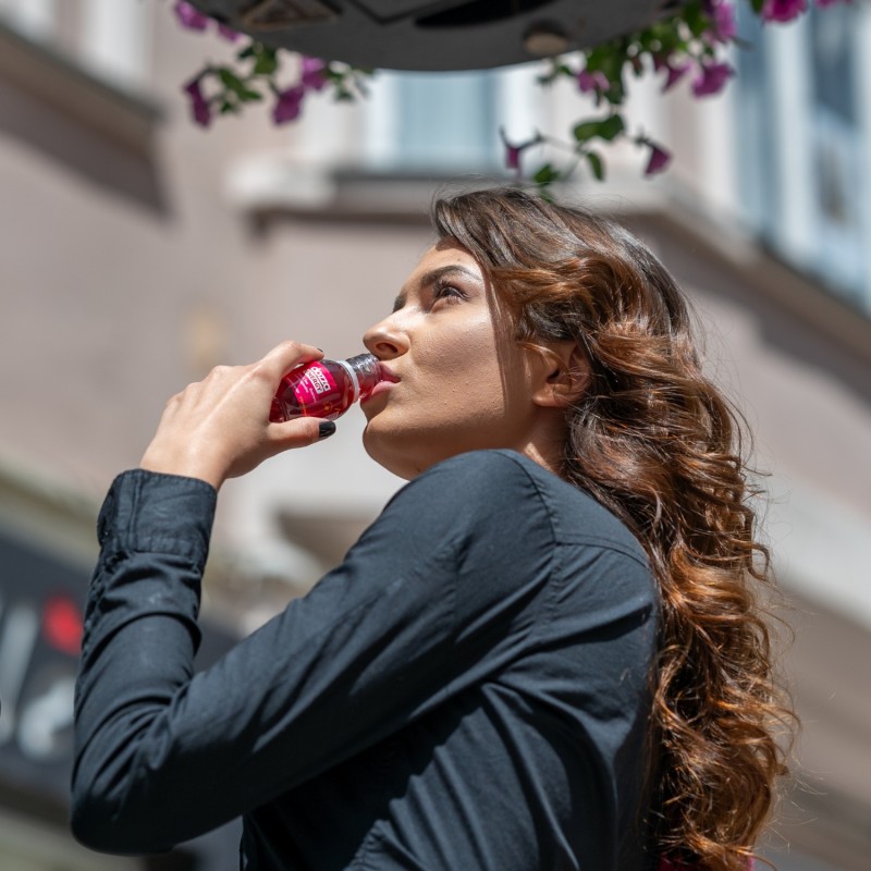 6x Pack DOZZA Energy Енергиен шот Hot Pomegranate - 60мл