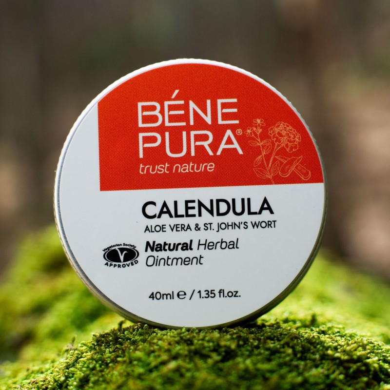 2x Мехлем Невен, Алое вера и Жълт кантарион с билки при Рани и Изгаряния - 40мл