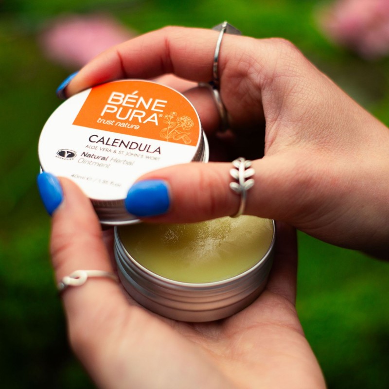 2x Мехлем Невен, Алое вера и Жълт кантарион с билки при Рани и Изгаряния - 40мл