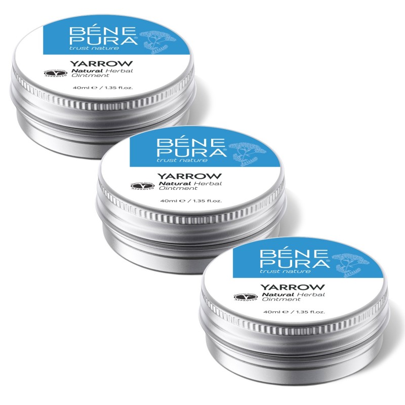 3x Мехлем Бял равнец с билки при Хемороиди - 40мл - 