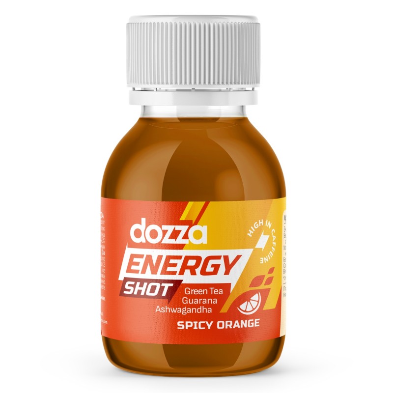 DOZZA Energy Енергиен шот Spicy Orange - 60мл - Product Comparison