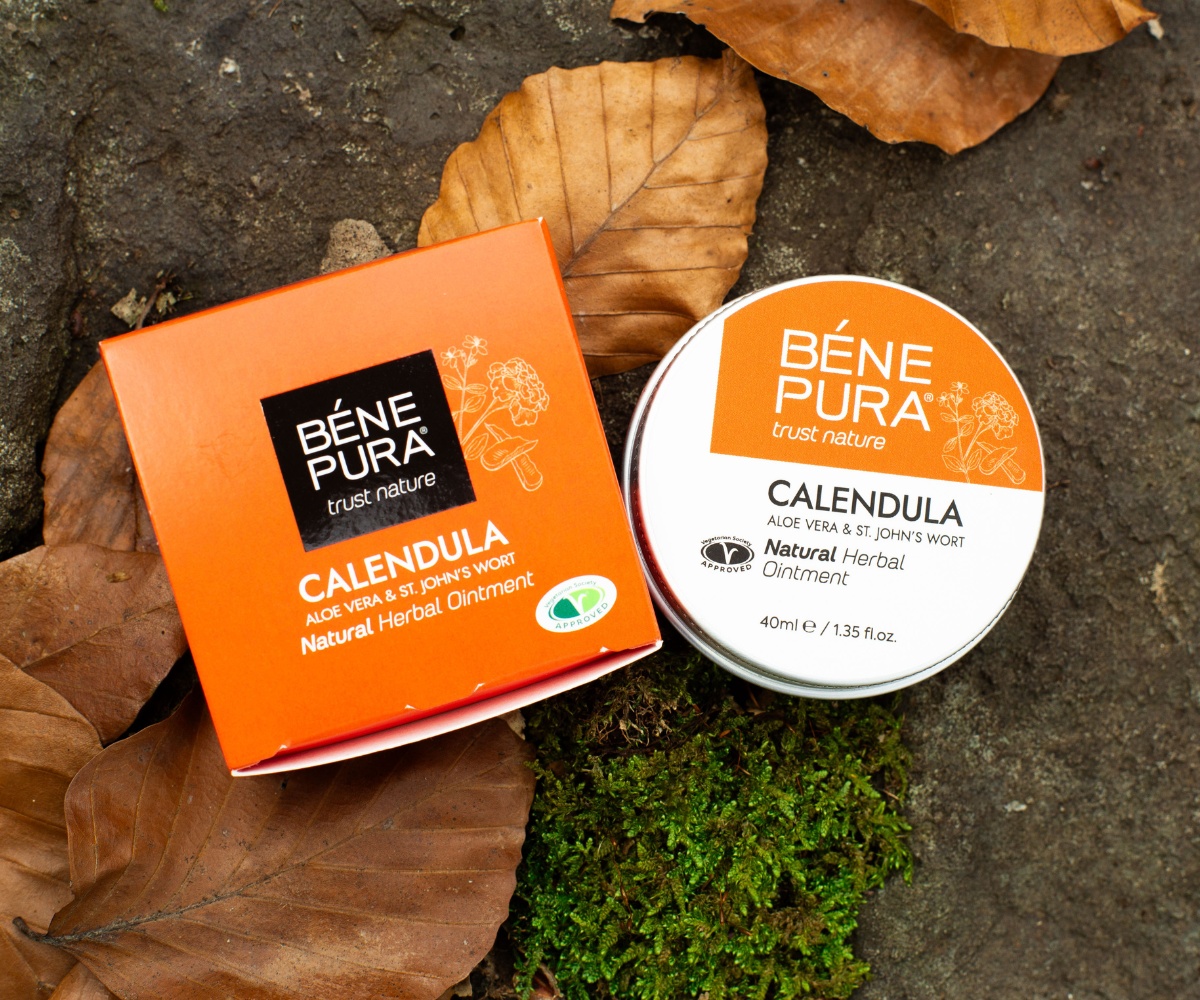 Мехлем с невен и алое вера за рани и изгаряния